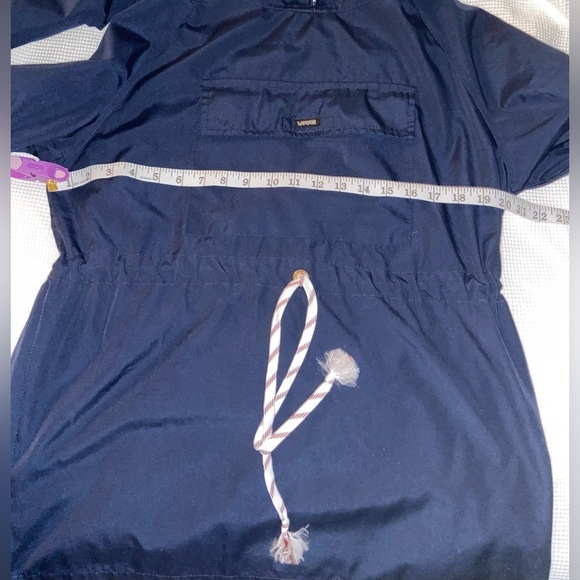 Women’s LANDOR vintage 90’s-Y2K navy‎ blue Anorak size small - Picture 6 of 10